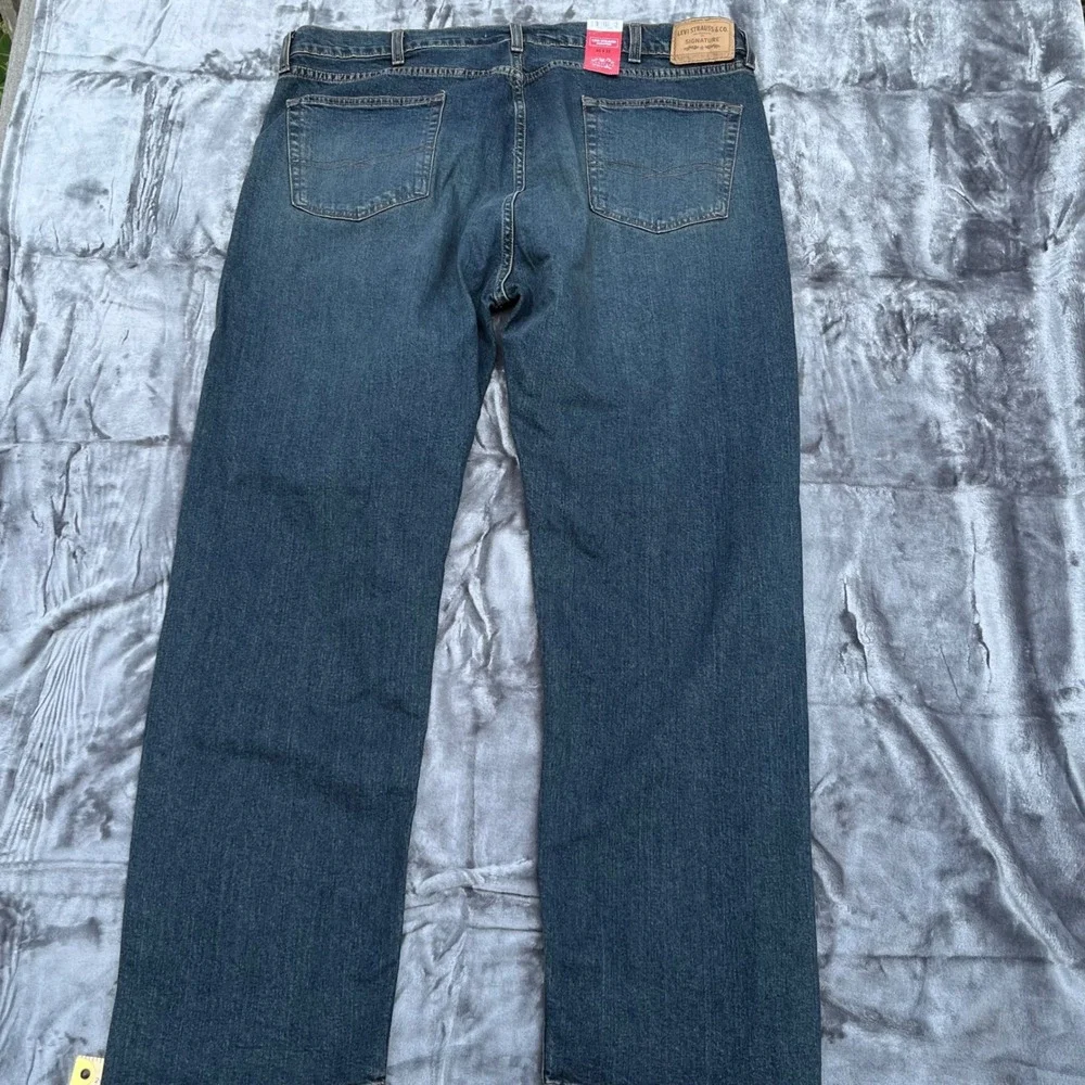 Signature by Levi Strauss Regular Fit Straight Leg Jeans Blue 40x32 A1311-0004